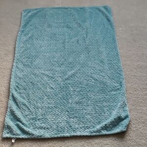 Lightweight Soft Cozy Aqua Plush Throw Blanket Y2K Cottagecore Trendy Cottagecor